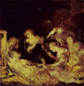 Venus Mourning over Adonis