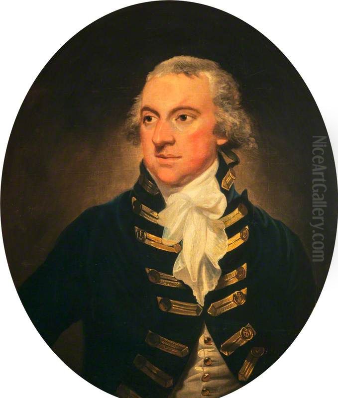 Adam Duncan, 1st Viscount Duncan of Camperdown, 1731 - 1804. Admiral Oil Painting by John Singleton Copley