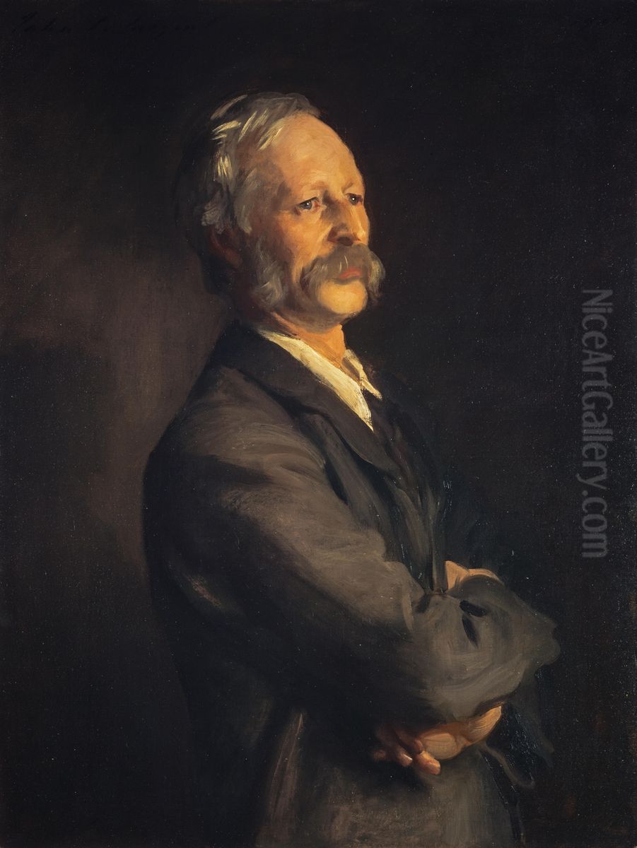 Sir Charles Loch, 1849 - 1923. Social worker Oil Painting by John Singer Sargent