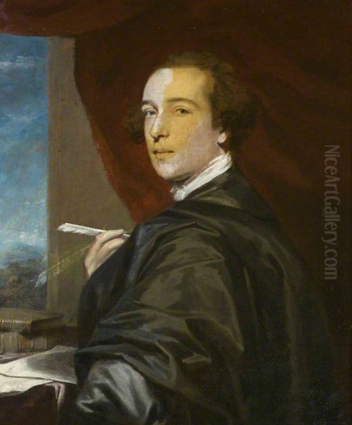 John Hope, 1739 - 1785. Oil Painting by Of Sir Joshua Reynolds