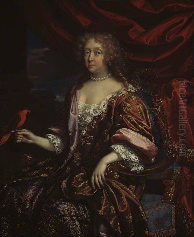 Elizabeth Murray, Duchess of Lauderdale, 1626 - 1691 Oil Painting by Benedetto Gennari II