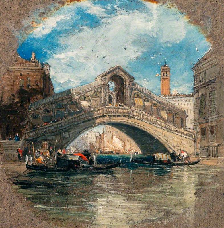 The Rialto, Venice Oil Painting by James Holland