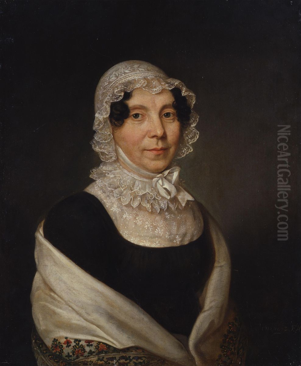 Portrait of Golitsyna Oil Painting by Grigory Ugryumov