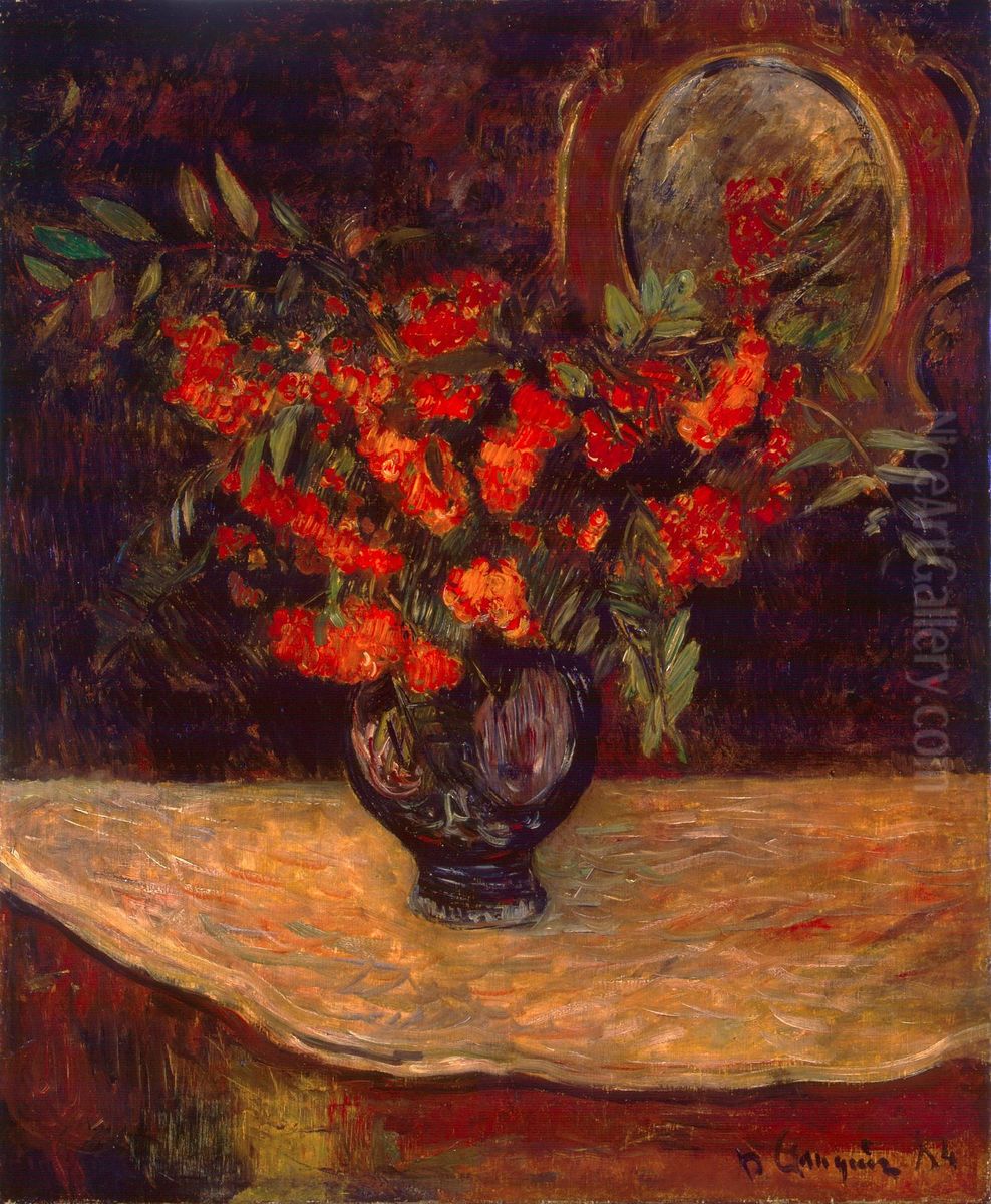 Bouquet Oil Painting by Paul Gauguin Bouquet Oil Painting by Paul Gauguin