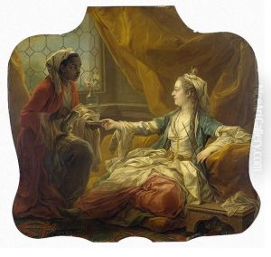 Sultan's Wife Drinking Coffee
