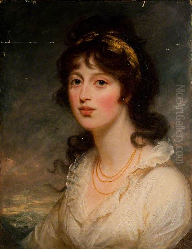 Lady Isabella Caroline Howard, Lady Cawdor, 1771 - 1848 Oil Painting by William Beechey