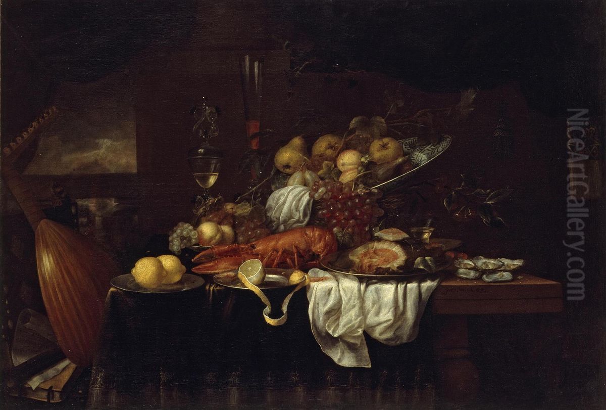 Still life Oil Painting by Joris Van Son