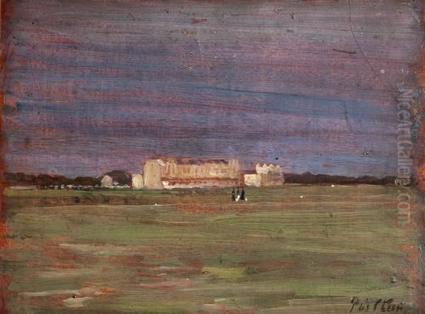 Hayling Island Oil Painting by Philip Wilson Steer