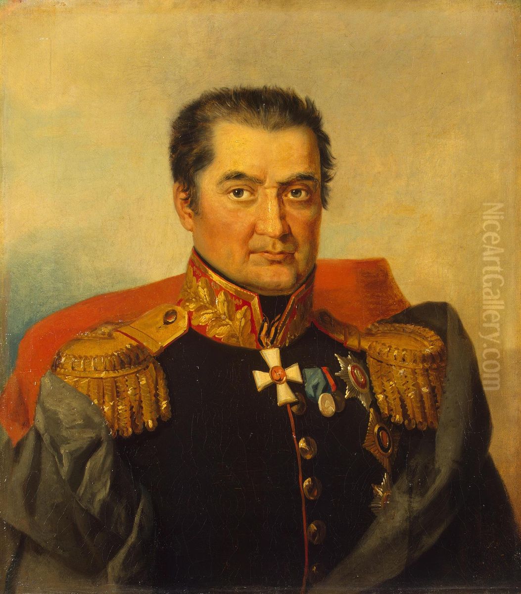 Portrait of Yevgeny I. Markov (1769-1828) (1st) Oil Painting by George Dawe