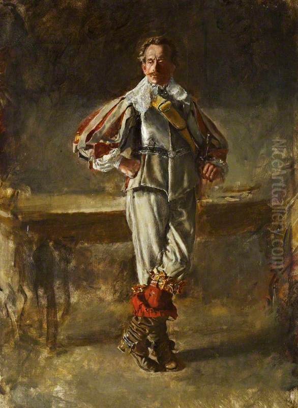 A Gentleman of the Reign of Louis XIII Oil Painting by Jean-Louis-Ernest Meissonier