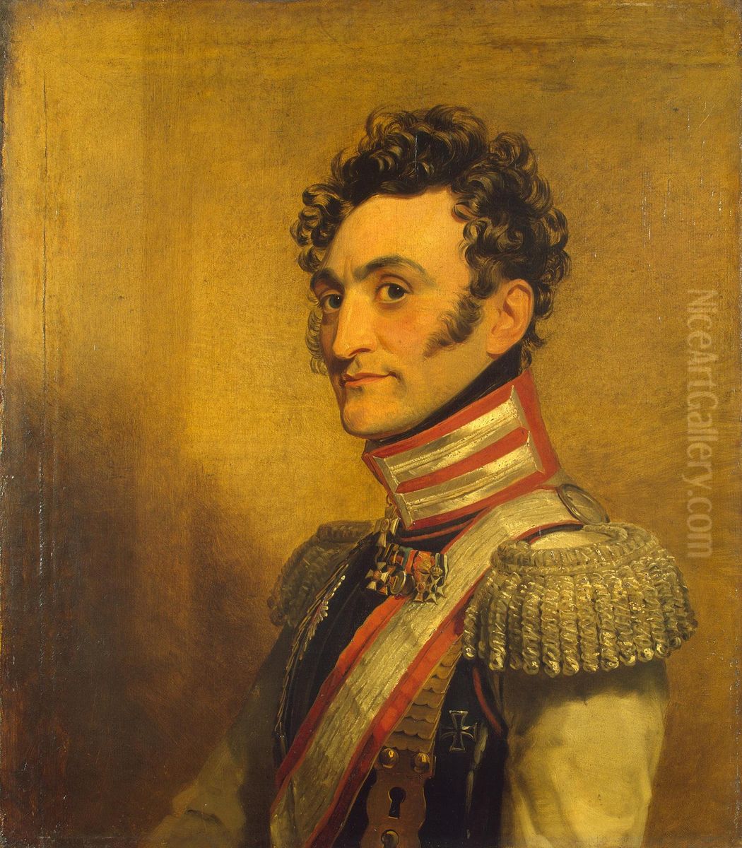 Portrait of Vladimir I. Kablukov (1780-1848) (2nd) Oil Painting by George Dawe