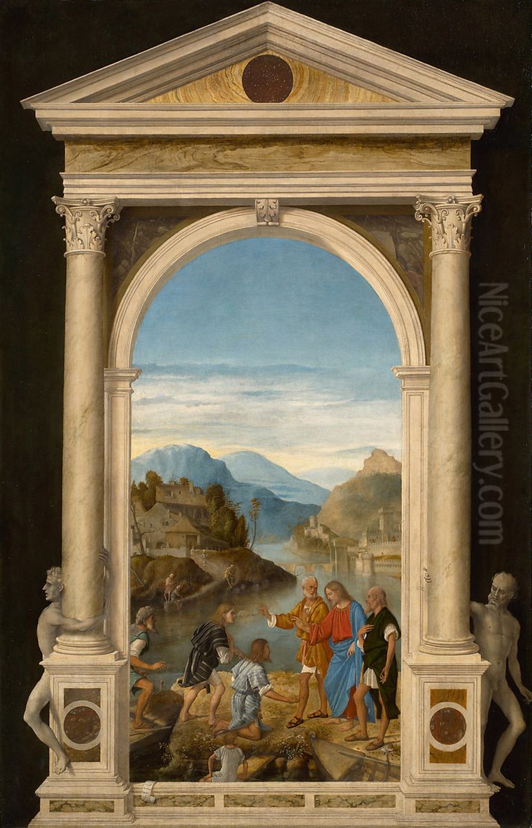 Berufung der Sohne des Zebedaus Oil Painting by Marco Basaiti