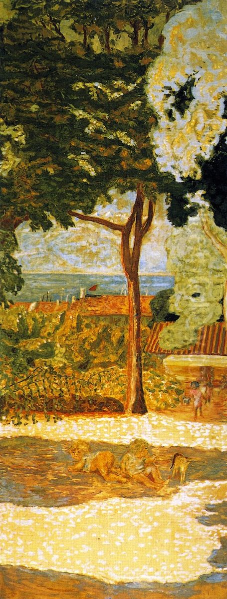 The Mediterranean. Triptych (central panel) Oil Painting by Pierre Bonnard
