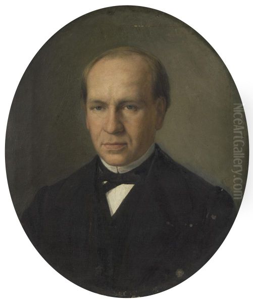Portrait of Peter Botkin Oil Painting by Mikhail Botkin