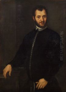 Bildnis eines jungen Mannes in Schwarz