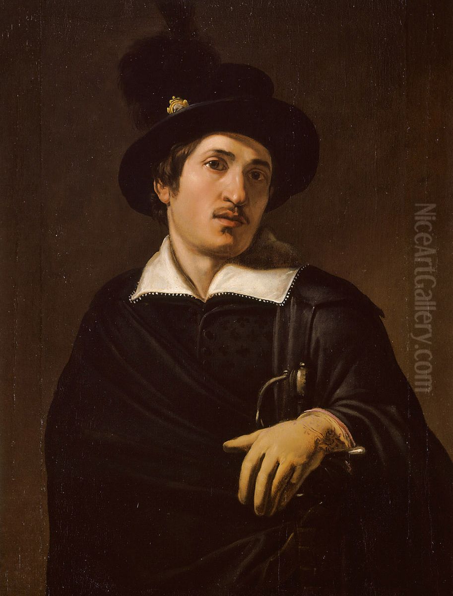 Mannliches Bildnis Oil Painting by Nicolas Regnier