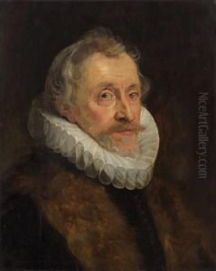 Bildnis eines Mannes in Pelz und Halskrause