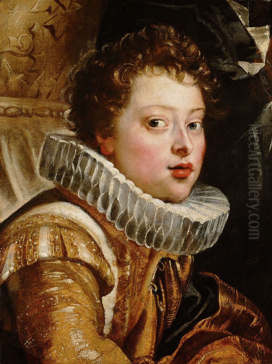 Vincenzo II. Gonzaga (1594-1627) Oil Painting by (studio of) Rubens, Peter Paul