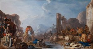 Versohnung Jakobs mit Esau
