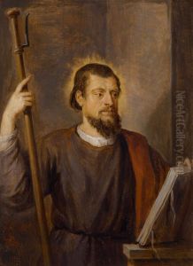 Copy of Titian's version of theOrator Francesco Filetto