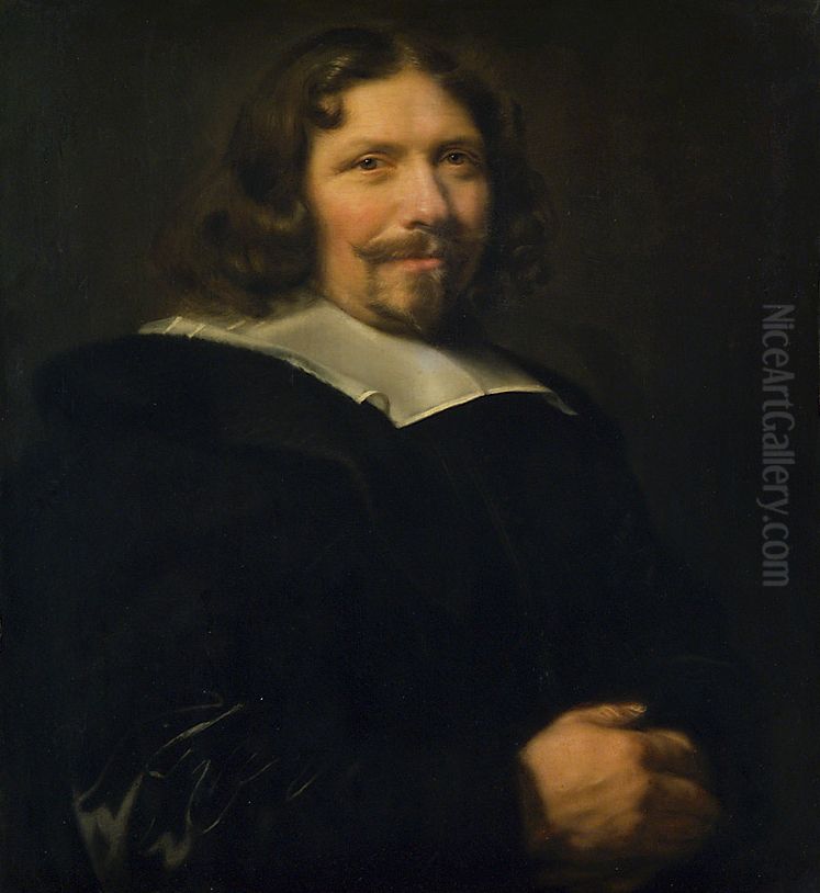 Portrait of Kerckhoven of Antwerp Oil Painting by Abraham de Vries