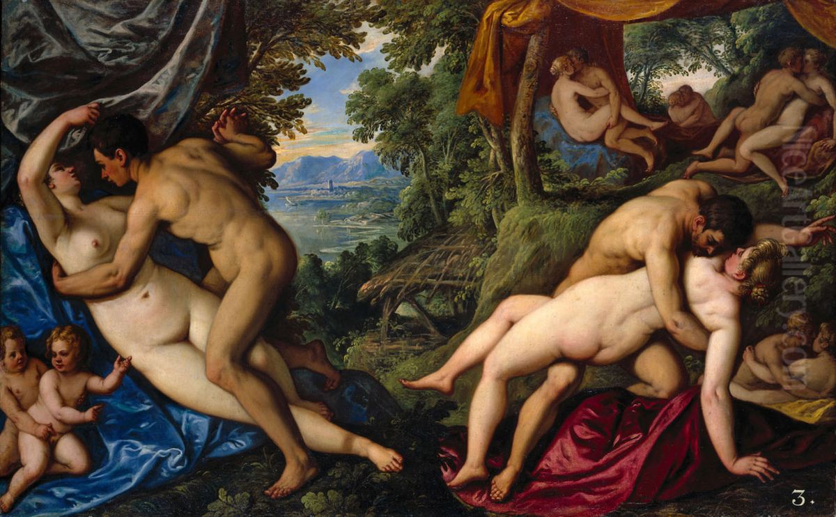 Die Leidenschaft Oil Painting by Paolo Fiammingo