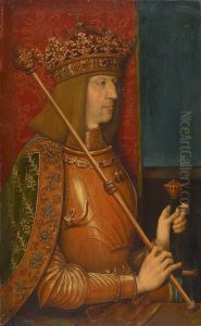 Maximilian I. (1459-1519), Bildnis in halber Figur