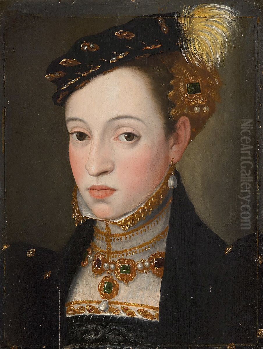 Erzherzogin Magdalena (1532-1590) Oil Painting by Giuseppe Arcimboldo