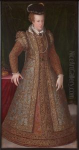 Erzherzogin Johanna (1547-1578), Grossherzogin von Toskana  in ganzer Figur