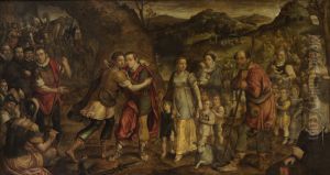 Versohnung Jakobs mit Esau