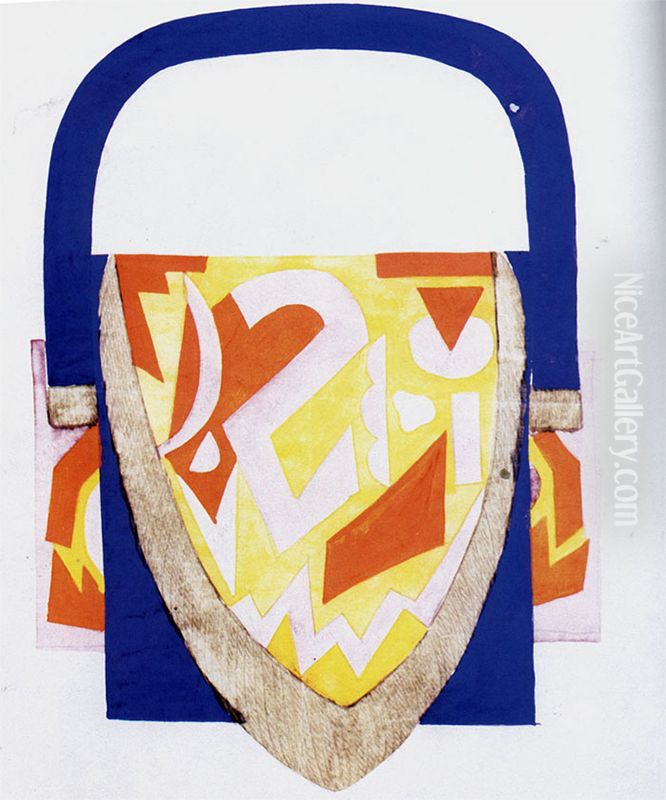 Design of Bag Oil Painting by Olga Rozanova