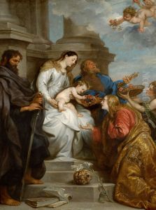 Maria mit Kind und den Hll.Rosalia, Petrus und Paulus