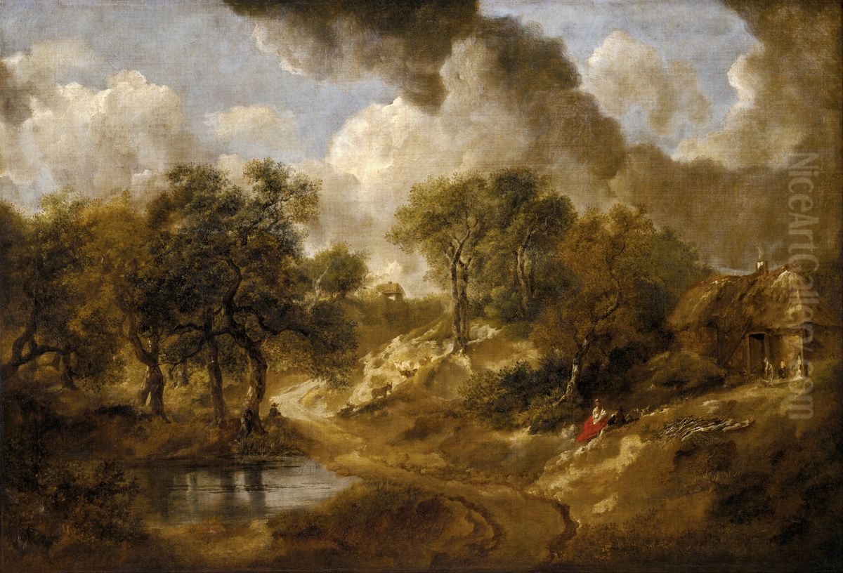 en Oil Painting by Thomas Gainsborough