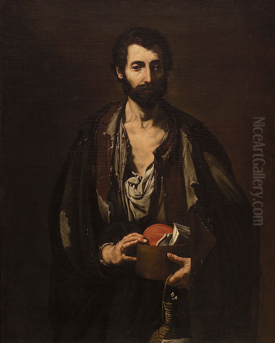 Bettler Oil Painting by Luca Giordano