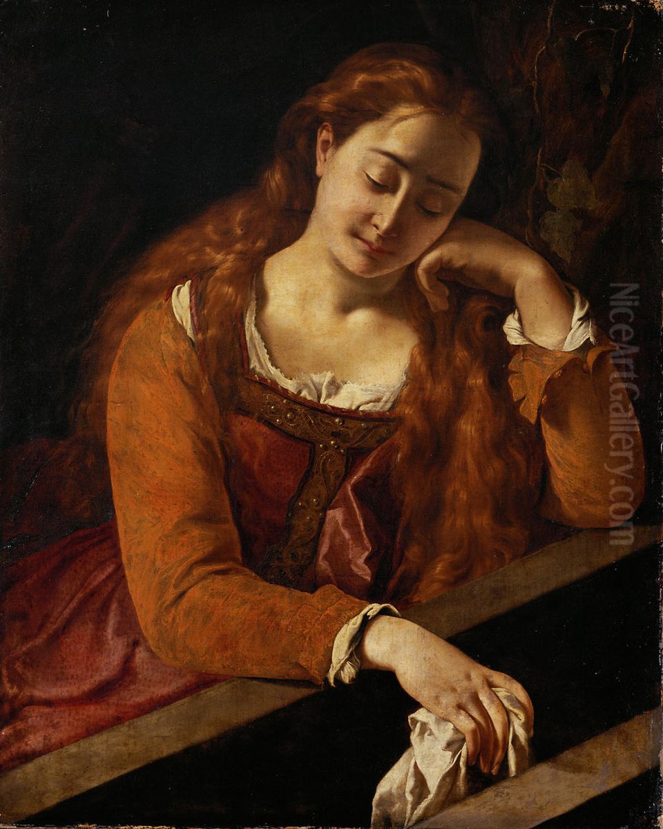 Hl. Maria Magdalena Oil Painting by Antiveduto Grammatica