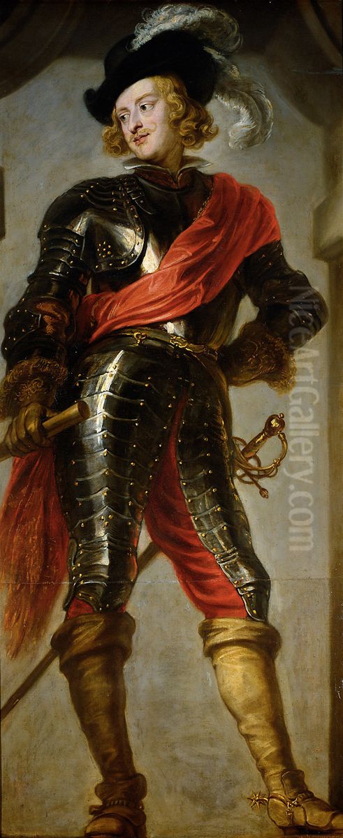 Kardinalinfant Ferdinand (1609-1641) Oil Painting by Jan van den Hoecke
