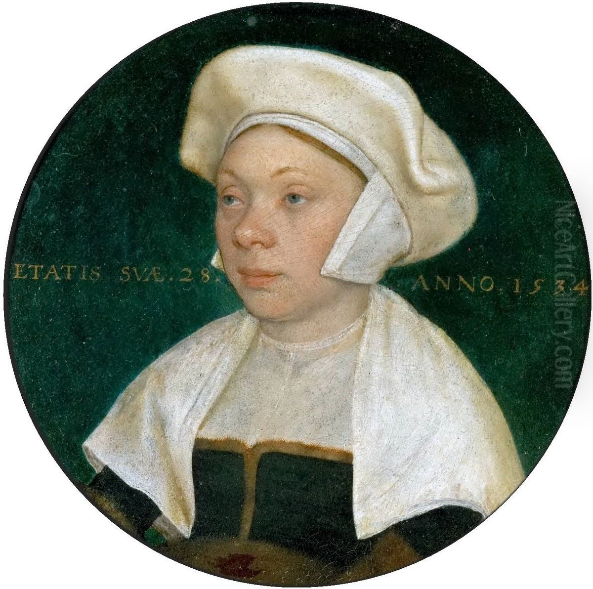 Die Frau eines Hofbediensteten Konig Heinrichs VIII Oil Painting by Hans Holbein the Younger Die Frau eines Hofbediensteten Konig Heinrichs VIII Oil Painting by Hans Holbein the Younger