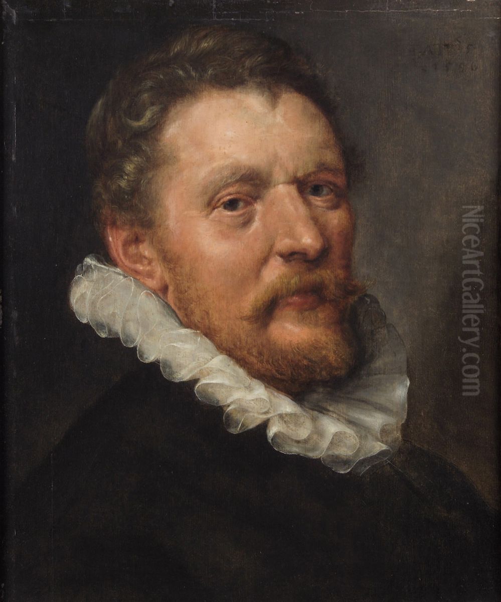 Bildnis eines Mannes Oil Painting by Cornelis Ketel