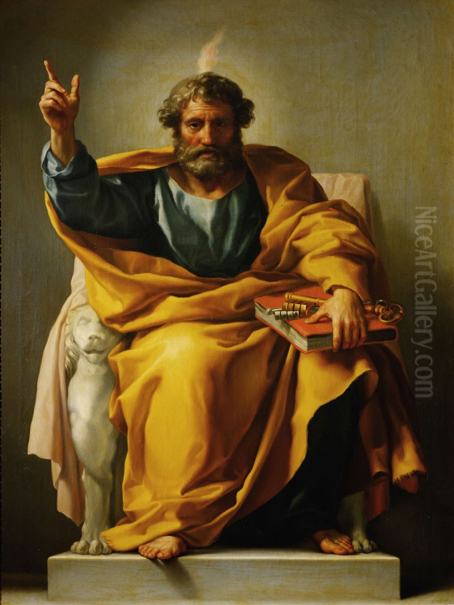 Peter the Apostle Oil Painting by Anton Raphael Mengs