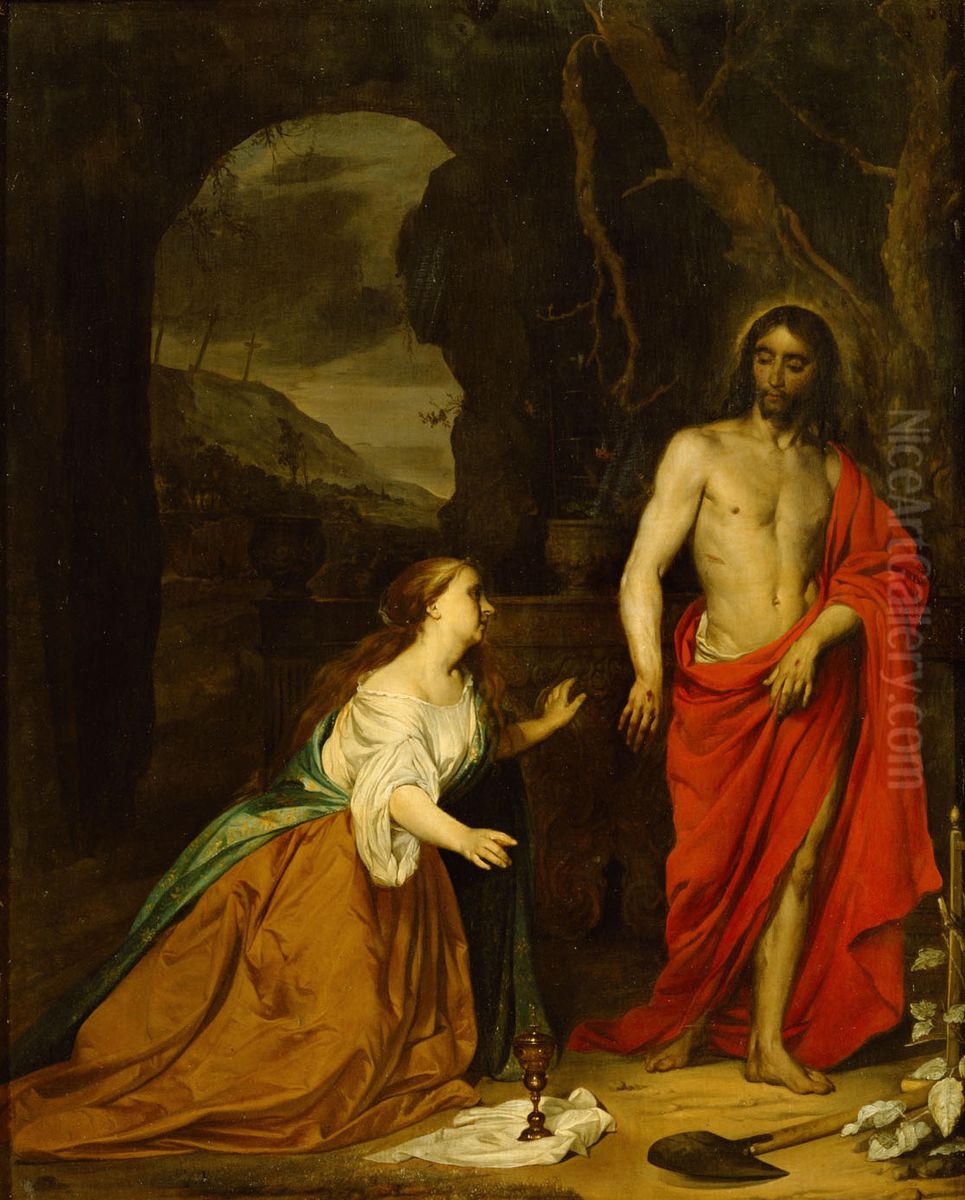 Noli me tangere Oil Painting by Gabriel Metsu