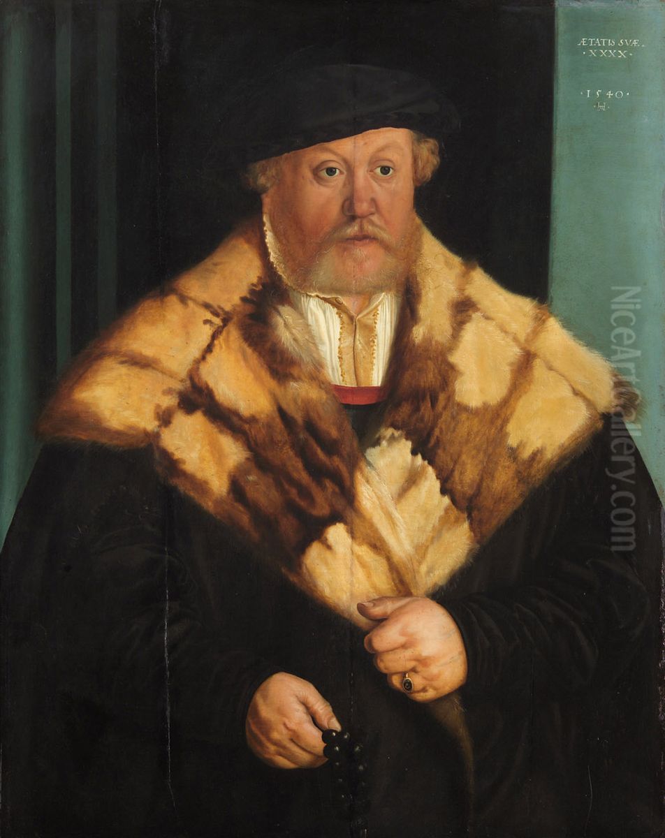 Hanns Madl Oil Painting by Hans Muelich