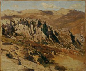 Felsenlandschaft bei Olevano