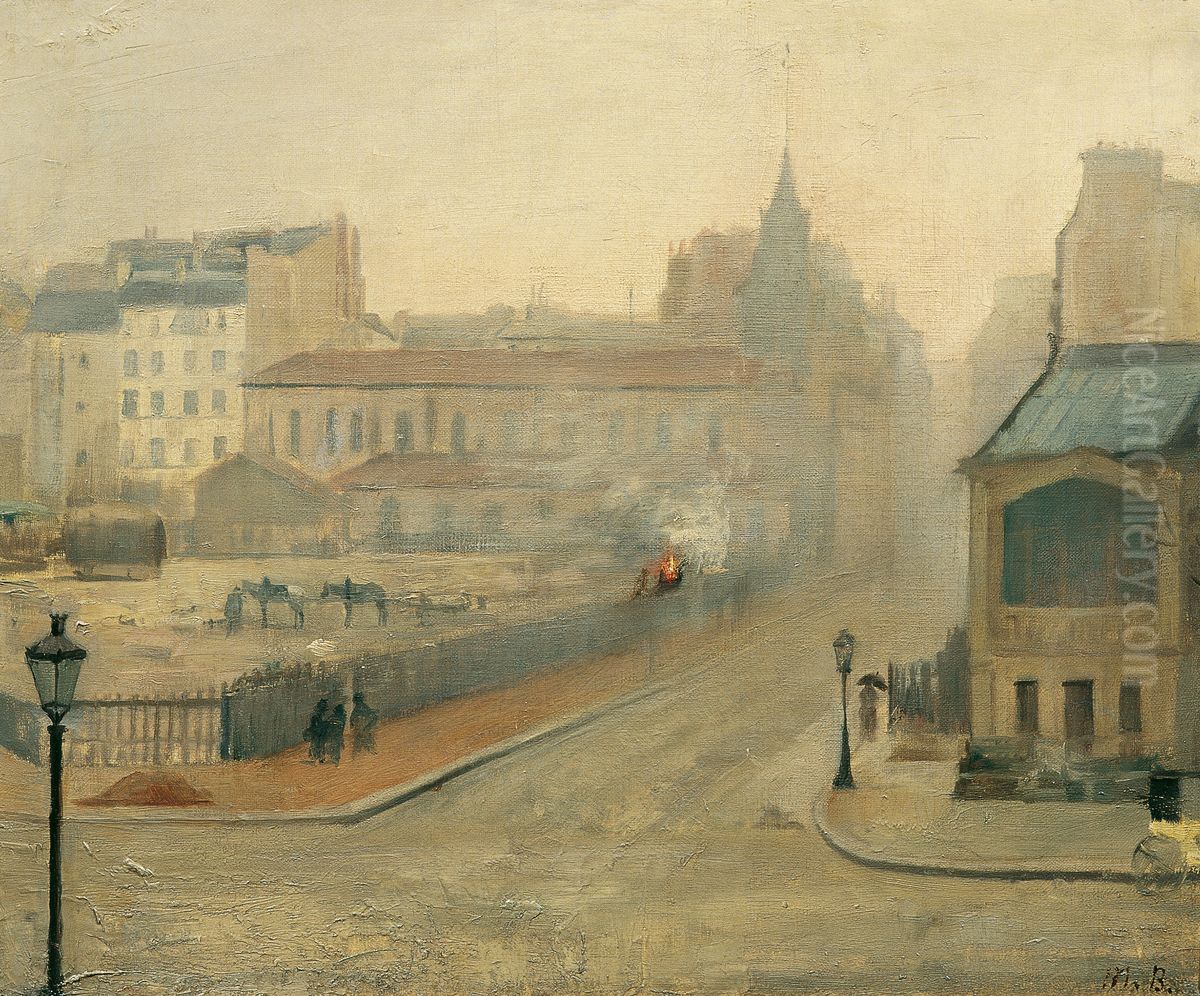 In the Mist Oil Painting by Marie Bashkirtseva