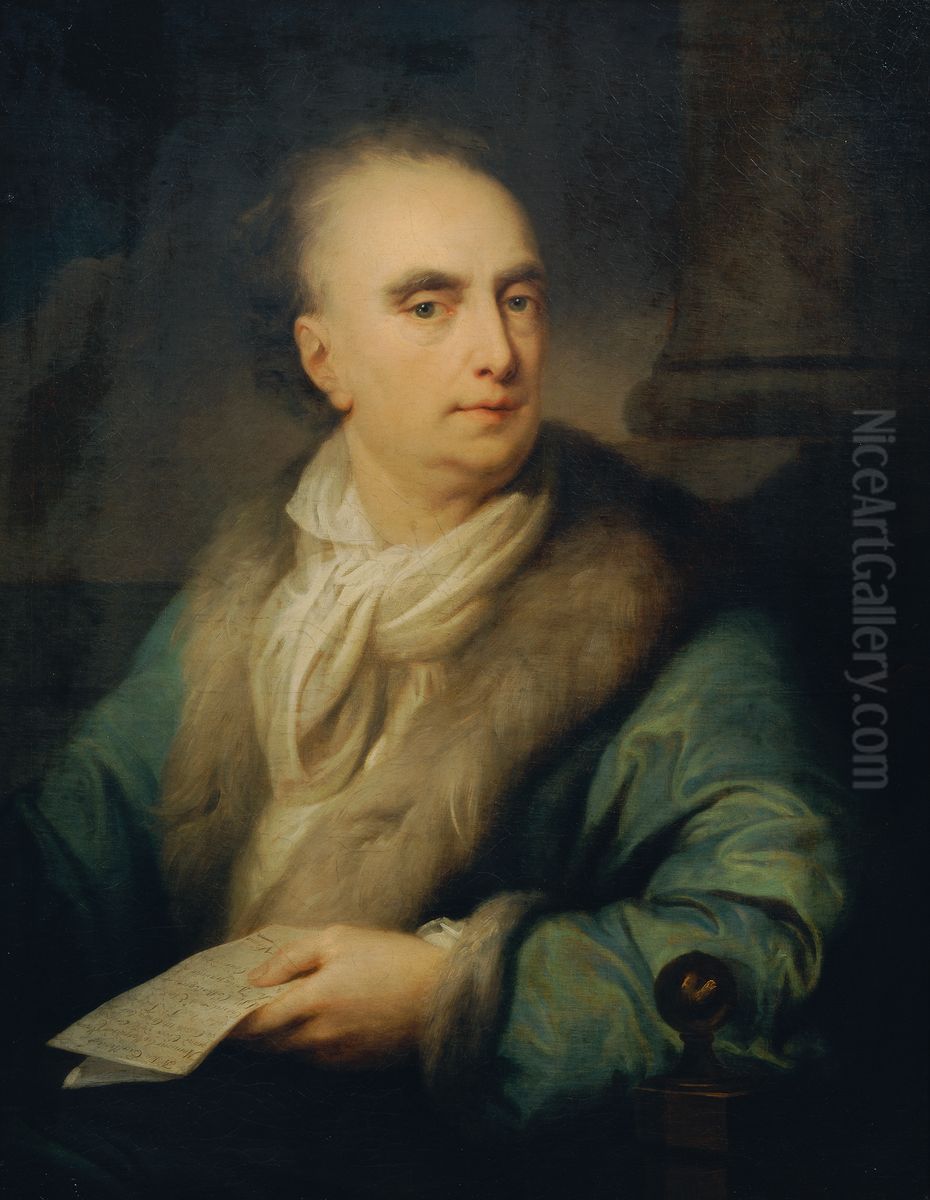 Marquis de Llano, spanischer Gesandter in Wien Oil Painting by Josef Grassi