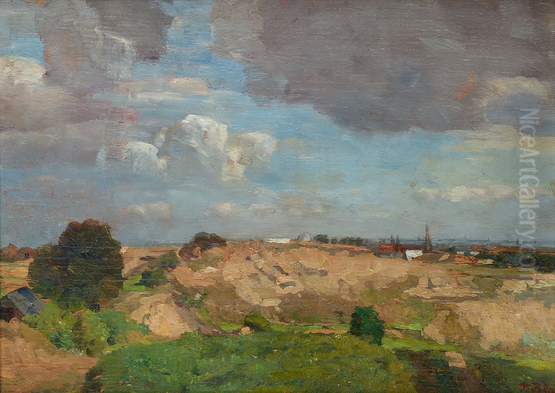 On the Turkish' Sconce Oil Painting by Tina Blau