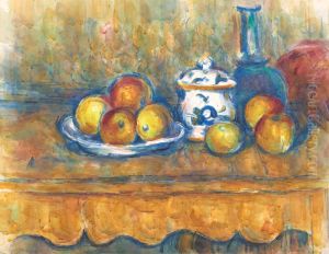 Pommes, carafe et sucrier