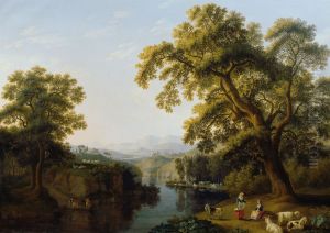 Flusstal von Isernia bei Neapel