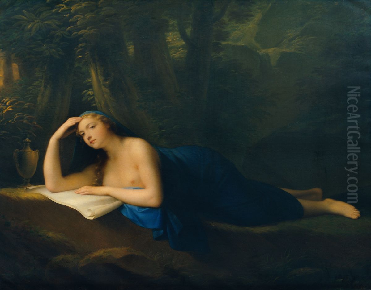 Die bussende Magdalena Oil Painting by Heinrich Fuger