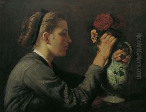 Agathe Thoma, die Schwester des Kunstlers