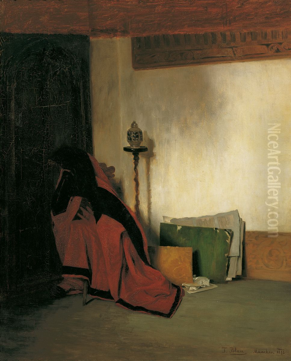 Atelierecke Oil Painting by Tina Blau